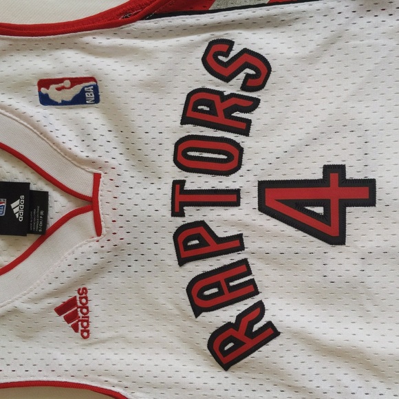 NEW adidas Toronto Raptors #4 Chris Bosh NBA basketball jersey youth size small - Picture 6 of 15